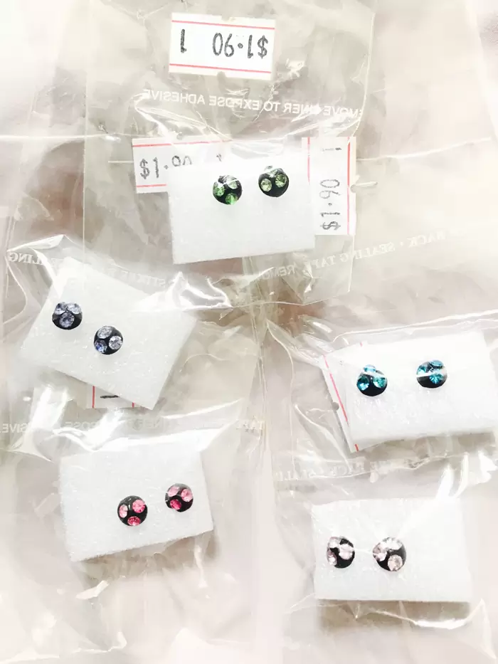 SALE Jewel Black Assorted Earrings #EndgameYourExcess
